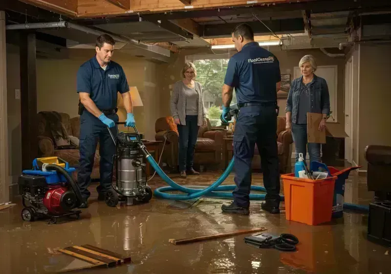 Basement Water Extraction and Removal Techniques process in Brandenburg, KY